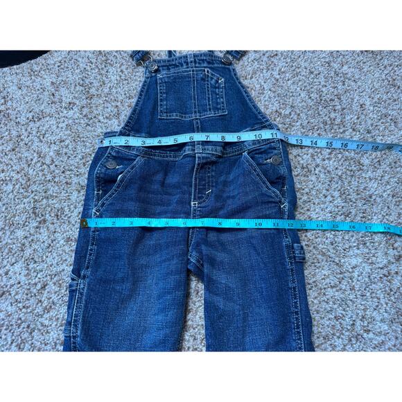 Boys Old Navy Carpenter style Deinm/Jean Overalls size 4T; Adjustable sizing; - Picture 5 of 11